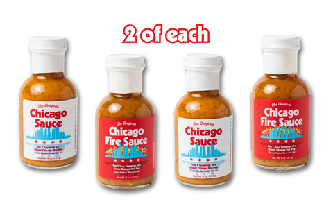 Chicago Sauces Mild & Spicy Classic Hot Dog Sauce The Chicago Sauces