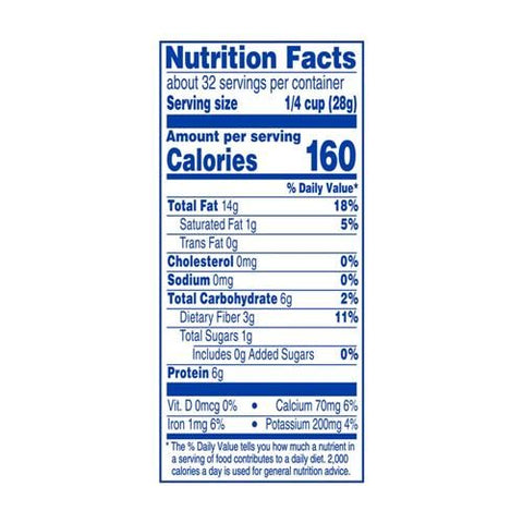 Kroger Roasted Unsalted Almonds 32 oz