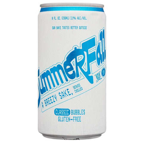 Sparkling Sake Classic Bubble 8OZ SummerFall