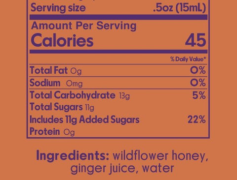Honey Ginger Syrup Cocktail Mixer Cheeky Cocktails