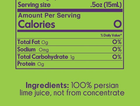 Cheeky Cocktails 100% Lime Juice Cocktail Mixer