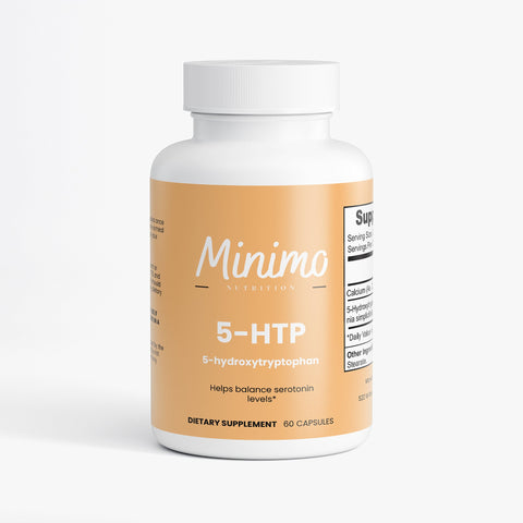 5-HTP Natural Supplement 60 ct. Minimo Nutrition