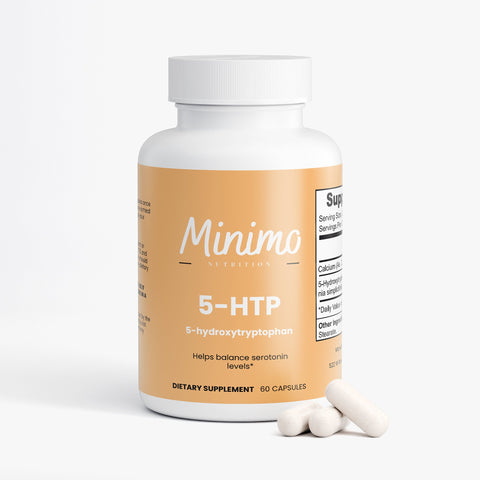 5-HTP Natural Supplement 60 ct. Minimo Nutrition