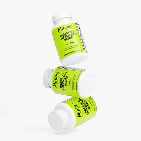 Digestive Enzyme Pro Blend 60 ct. Supplement Minimo Nutrition
