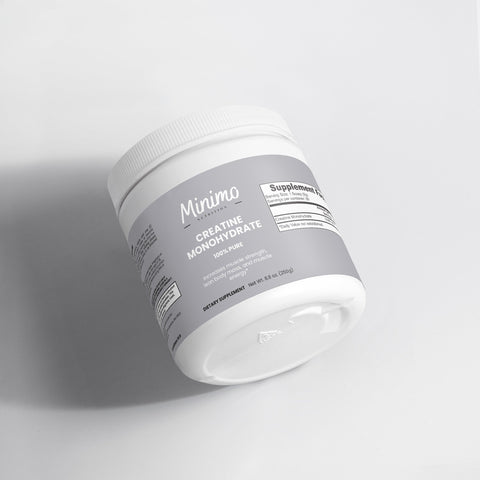 Creatine Monohydrate Powder 8.8 oz Supplement Minimo Nutrition