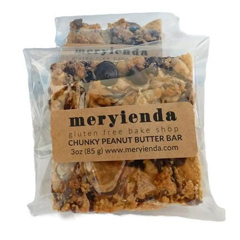 Chunky Peanut Butter Gluten Free Bar 3OZ Meryienda