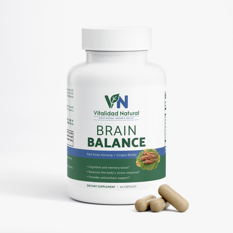 Ginkgo Biloba + Ginseng Herbal Supplement 60 Capsules