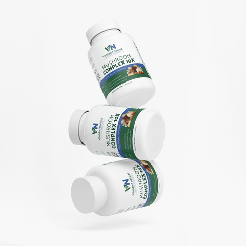 Mushroom Complex 10 X Potent Medicinal Mushroom Supplement