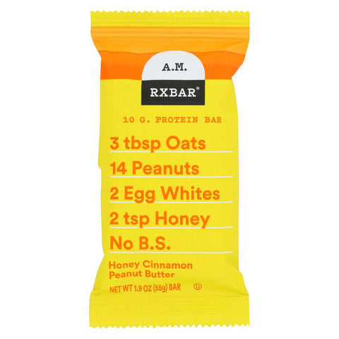 Honey Cinnamon Peanut Butter Protein Bar 1.9 oz RXBAR