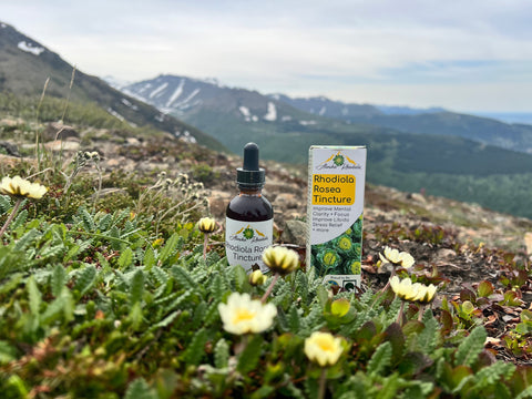Rhodiola Alaska Grown Tincture 2 oz Alaska Rhodiola®