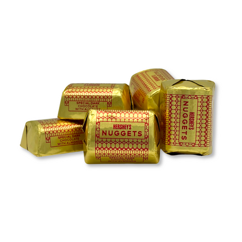 Special Dark Mildly Sweet Chocolate with Almonds Bulk Value Bag Hershey's Nuggets
