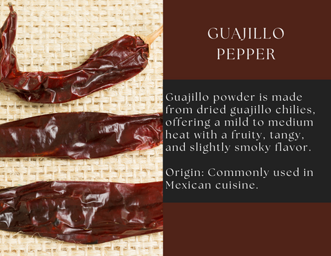 Guajillo Mild to Medium Heat Powder Spice