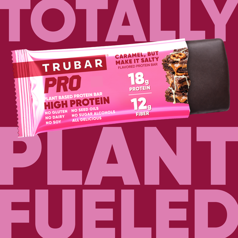 Plant-Based Protein Bar Caramel But Make It Salty TRUBAR PRO