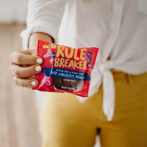 Chocolate Brownies Pack 12 Packs Rule Breakers
