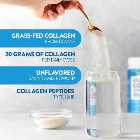 Nature's Truth Ultra Collagen Powder 11 oz - Gluten Free Unflavored