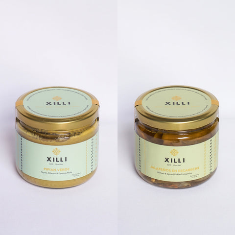 Green Pepita Mole Set XILLI