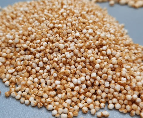 White Chocolate Puffed Ancient Grains Alegria Bites Organic