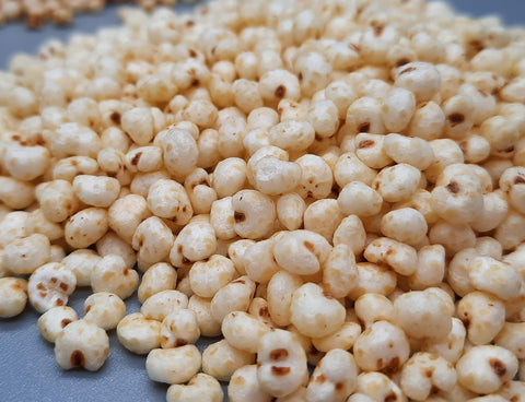 White Chocolate Puffed Ancient Grains Alegria Bites Organic