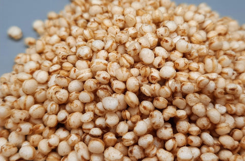 White Chocolate Puffed Ancient Grains Alegria Bites Organic