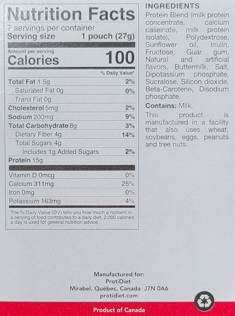 Protidiet Vanilla Shake
