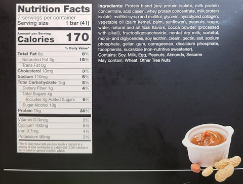 Caramel Nut Protein Bar - Proti-Bar