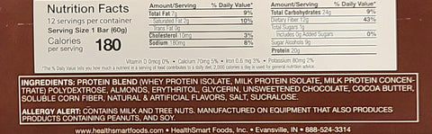 Double Chocolate Chunk 20g Protein Bar At Last!