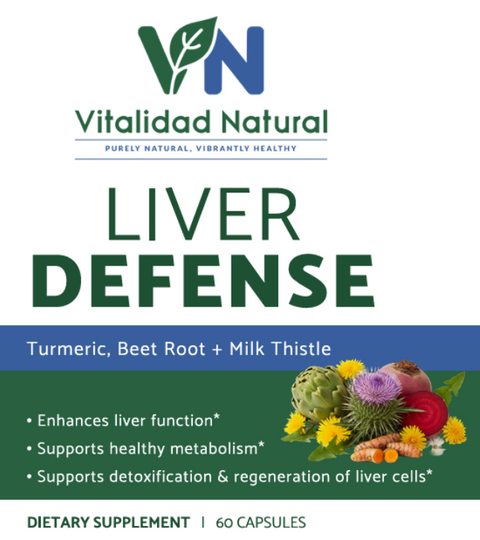 Liver Support Natural Ingredient Supplement USA