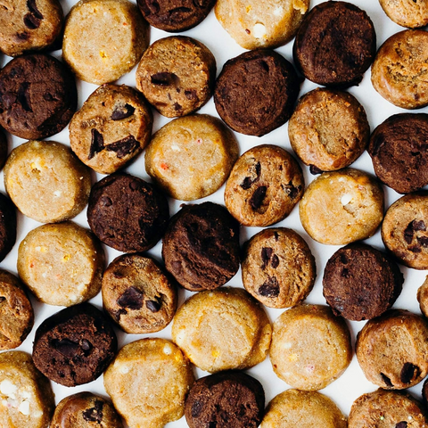 Rule Breakers Bites Variety Pack Snackable Brownies and Blondies 6 x 4 oz