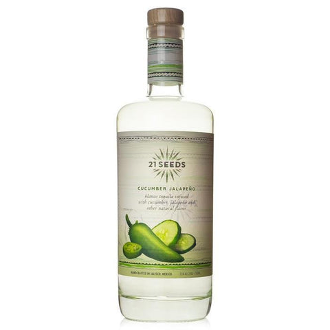 Cucumber Jalapeno Tequila 750ML 21 Seeds