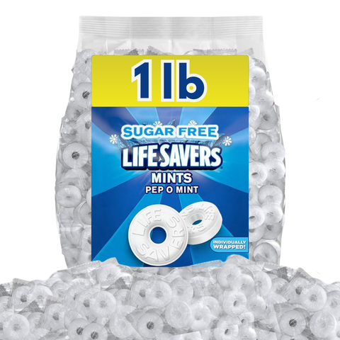 Life Savers Sugar Free Pep O Mint Bulk Value Bag Mints
