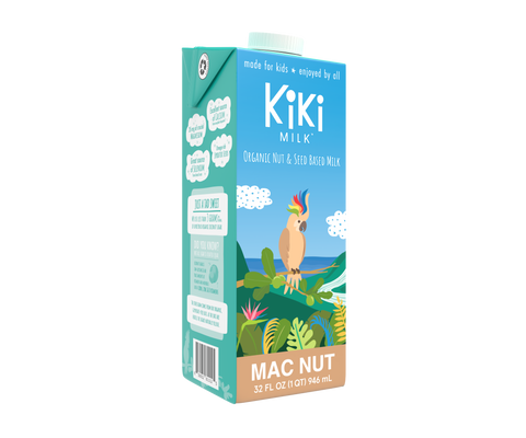 Mac Nut Macadamia Nut Blend Milk 32 fl oz Pack of 6 Kiki Milk