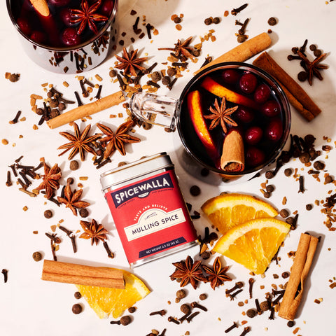 Mulling Spice Whole Cinnamon Sticks Allspice Cloves Citrus Peel Spicewalla