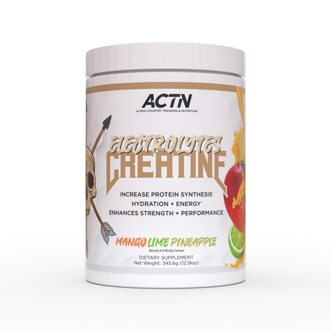 Creatine & Electrolytes Powder Strawberry Flavor Supplement