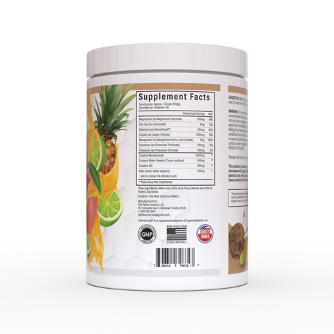Creatine & Electrolytes Powder Strawberry Flavor Supplement