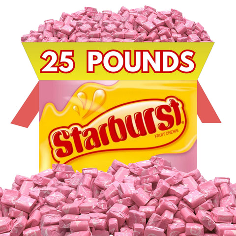 Starburst Strawberry Pink All Pink Fruit Chews Bulk Value Bag