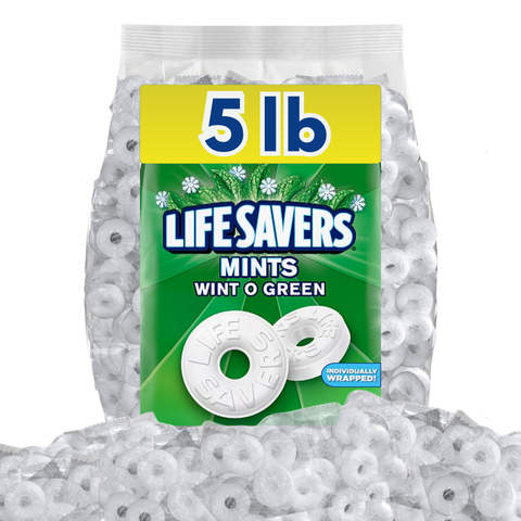 Life Savers Wint-O-Green Bulk Value Bag Mint Candy