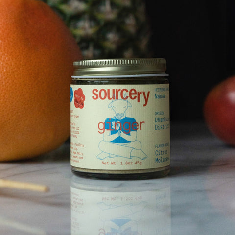 Sourcery Ginger Nasse Heirloom Ginger Powder 6 Jars Case
