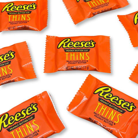 Reese's Peanut Butter Cup Thins Milk Chocolate Candy