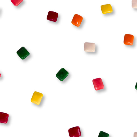 Double Bubble Assorted Fruit Flavors Chiclets Chewing Gum Bulk Value Bag