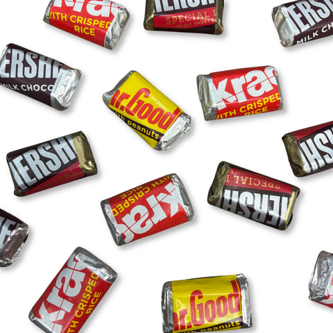 Hershey's Miniatures Assortment Chocolate Candy Bars Bulk Value Bag