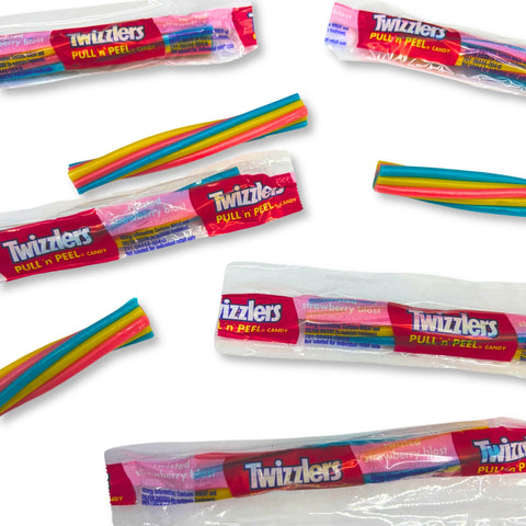 Twizzlers Pull 'n' Peel Twisted Strawberry Blast Candy Bulk Value Bag