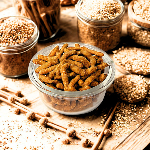 Cajun Hot Spicy Sesame Sticks Bulk Value Bag