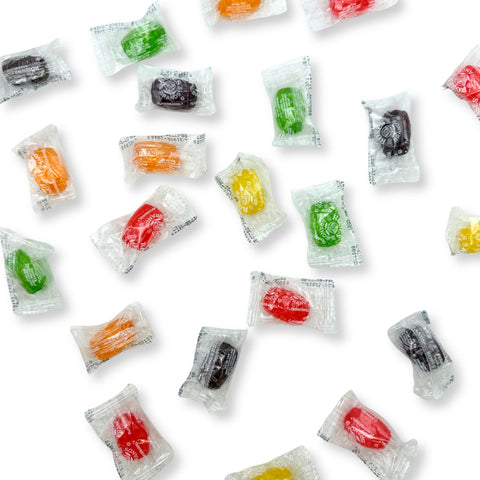 Assorted Flavor Barrels Hard Candy Bulk Value Bag Roses Brands
