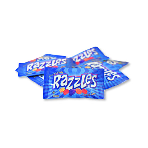 Razzles Assorted Fruit Flavors Original Candy Gum Bulk Value Bag