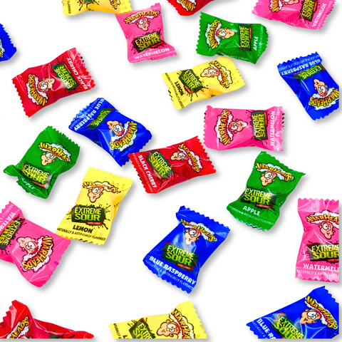 Warheads Extreme Sour Assorted Fruit Flavors Hard Candy Bulk Value Bag