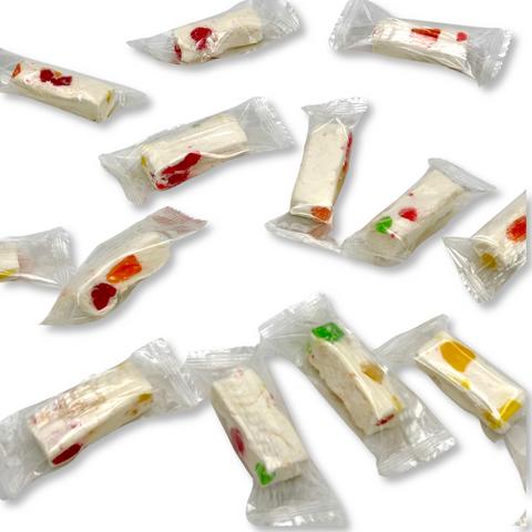 Fruity Jujube Chewy Nougat Candy Bulk Value Bag Golden Bonbon