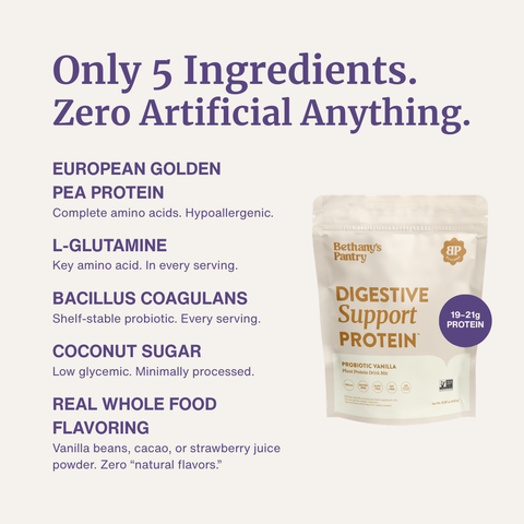 Digestive Support Protein Powder Bethany's Pantry