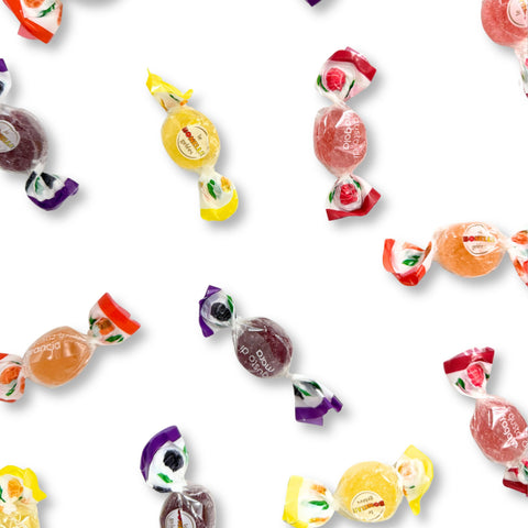 Bonelle Assorted Fruit Flavors Soft Fruit Jelly Candy Bulk Value Bag