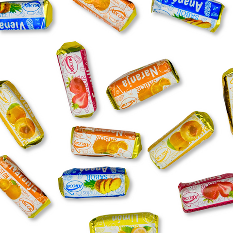 Fruit Filled Hard Candy Bulk Value Bag Arcor Vienna