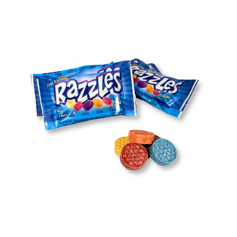 Razzles Assorted Fruit Flavors Original Candy Gum Bulk Value Bag